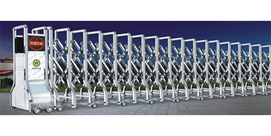 不銹鋼電動伸縮門3